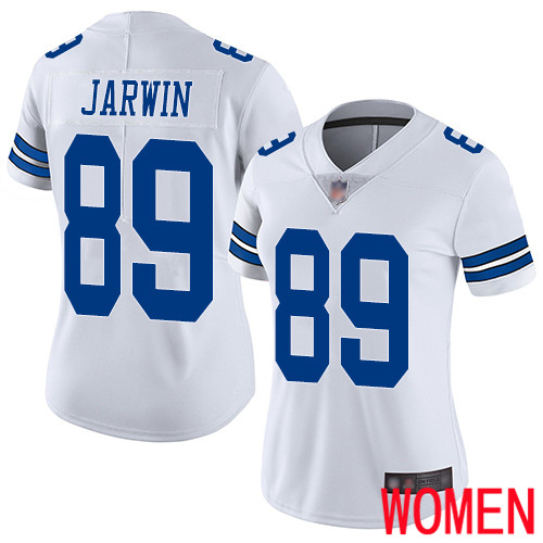 Women Dallas Cowboys Limited White Blake Jarwin Road #89 Vapor Untouchable NFL Jersey
